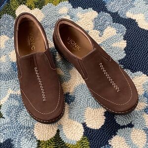 Vionic Addison Orthotic Dark Brown Slip-On Loafers